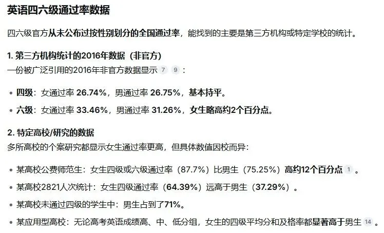 男女同一张英语试卷,本质近似于不分男女一起考体育-第1张图片-四季读书网