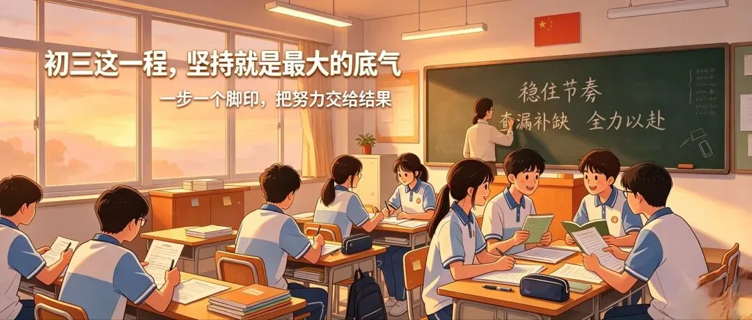 初三月考落幕,所有坚持,终有回响-第3张图片-四季读书网