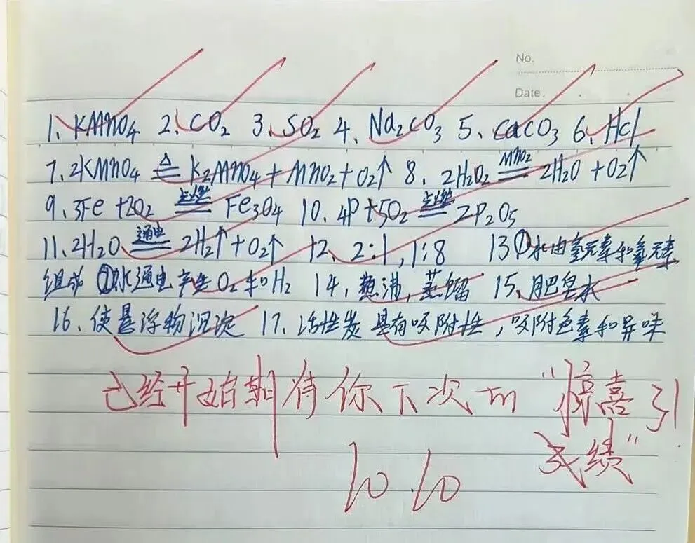 暖心评语助成长——成功中考一校化学老师激励暖人心-第8张图片-四季读书网 暖心评语助成长——成功中考一校化学老师激励暖人心-第8张图片-四季读书网