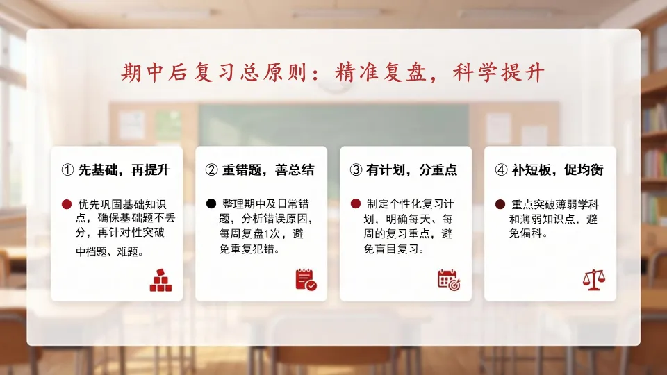 初二期中家长会PPT——复盘成长,共话备考,衔接未来-第20张图片-四季读书网