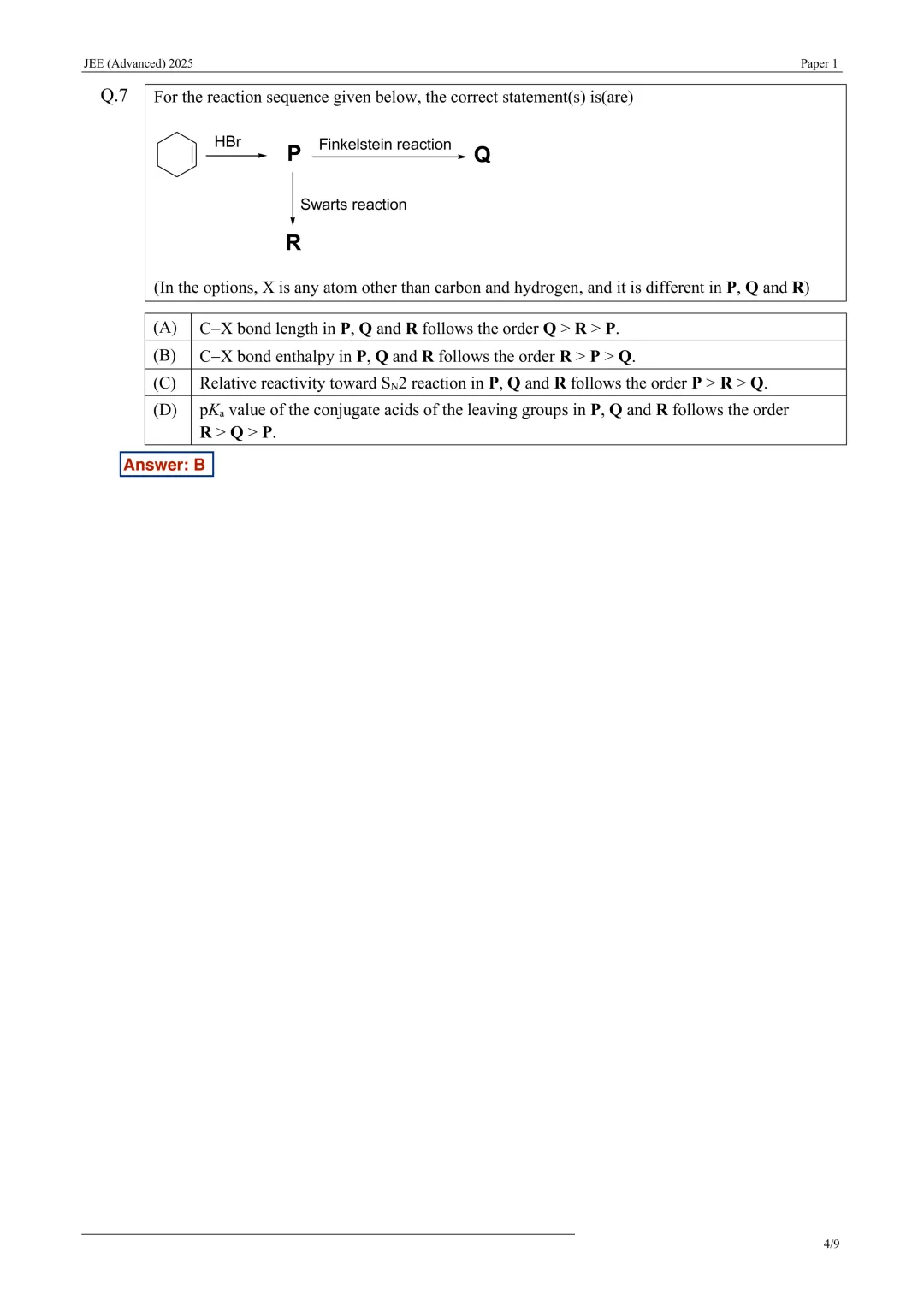 真题 I 《2025印度高考(卷一)》(印度理工学院联合入学考试)-第26张图片-四季读书网 真题 I 《2025印度高考(卷一)》(印度理工学院联合入学考试)-第26张图片-四季读书网