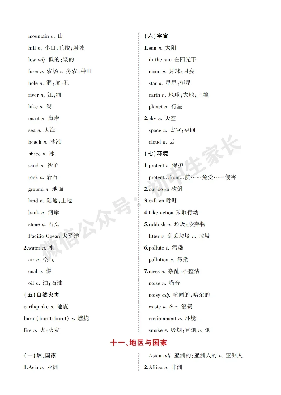 中考英语背诵手册:话题词汇+必背短语+构词法,告别零散记忆!-第24张图片-四季读书网