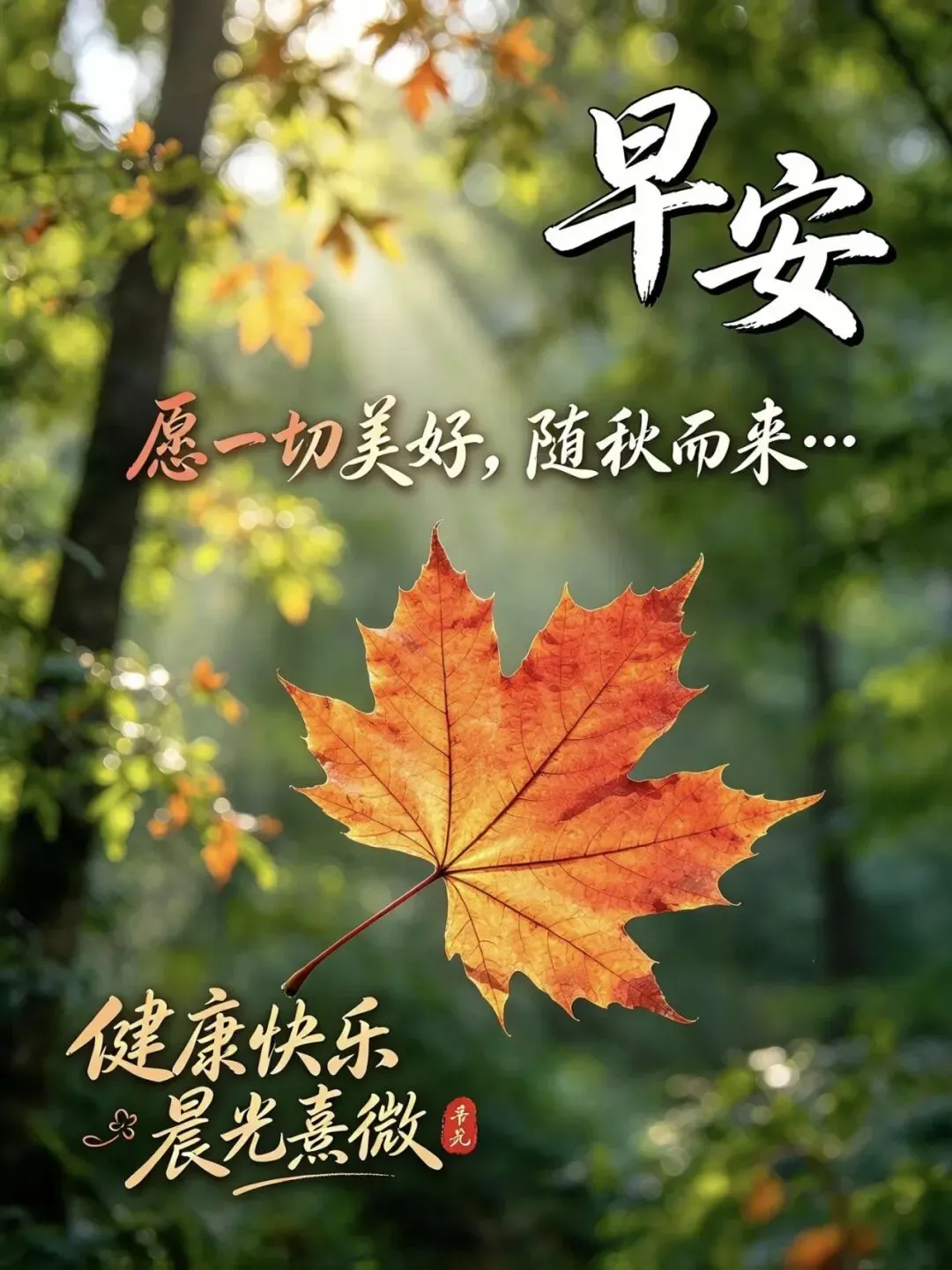 ²⁰²⁶/₁₀.₁₁ᵕ̈ᵕ̈ 农历九月初二,周日早安,最暖心的祝福语:愿你吉祥伴左右,如意又顺心-第3张图片-四季读书网