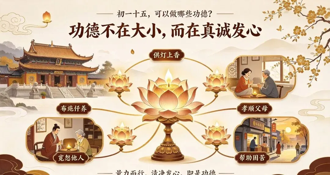 为什么要在初一、十五做功德?-第5张图片-四季读书网 为什么要在初一、十五做功德?-第5张图片-四季读书网