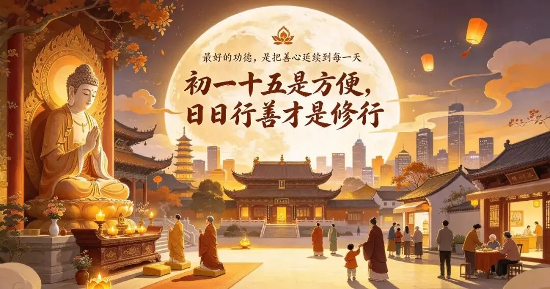 为什么要在初一、十五做功德?-第6张图片-四季读书网 为什么要在初一、十五做功德?-第6张图片-四季读书网