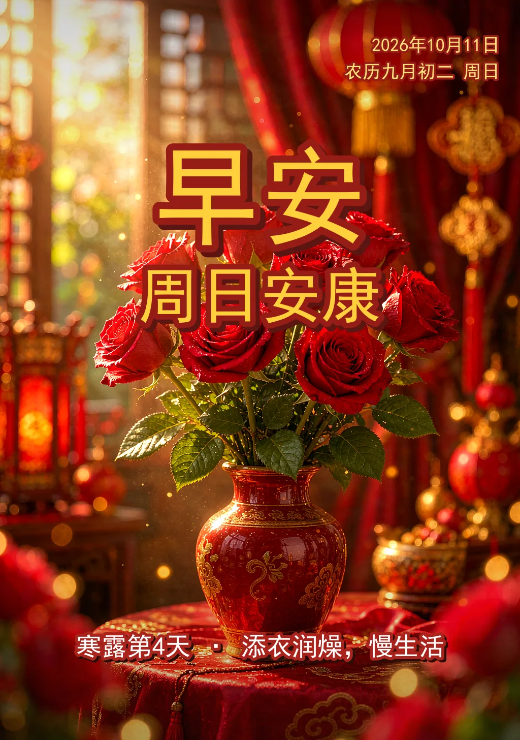 九月初二,金秋纳福:给爸妈发这条早安,比啥祈福都踏实-第1张图片-四季读书网