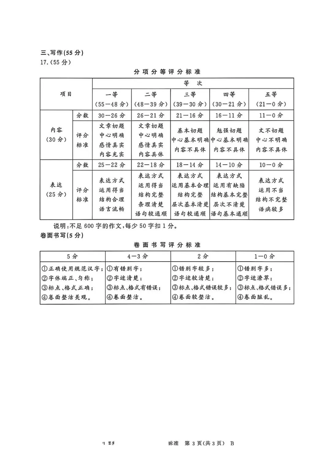 【初三月考】百校联赢2026-2027学年九上第一次月考B卷语文和答案-第7张图片-四季读书网