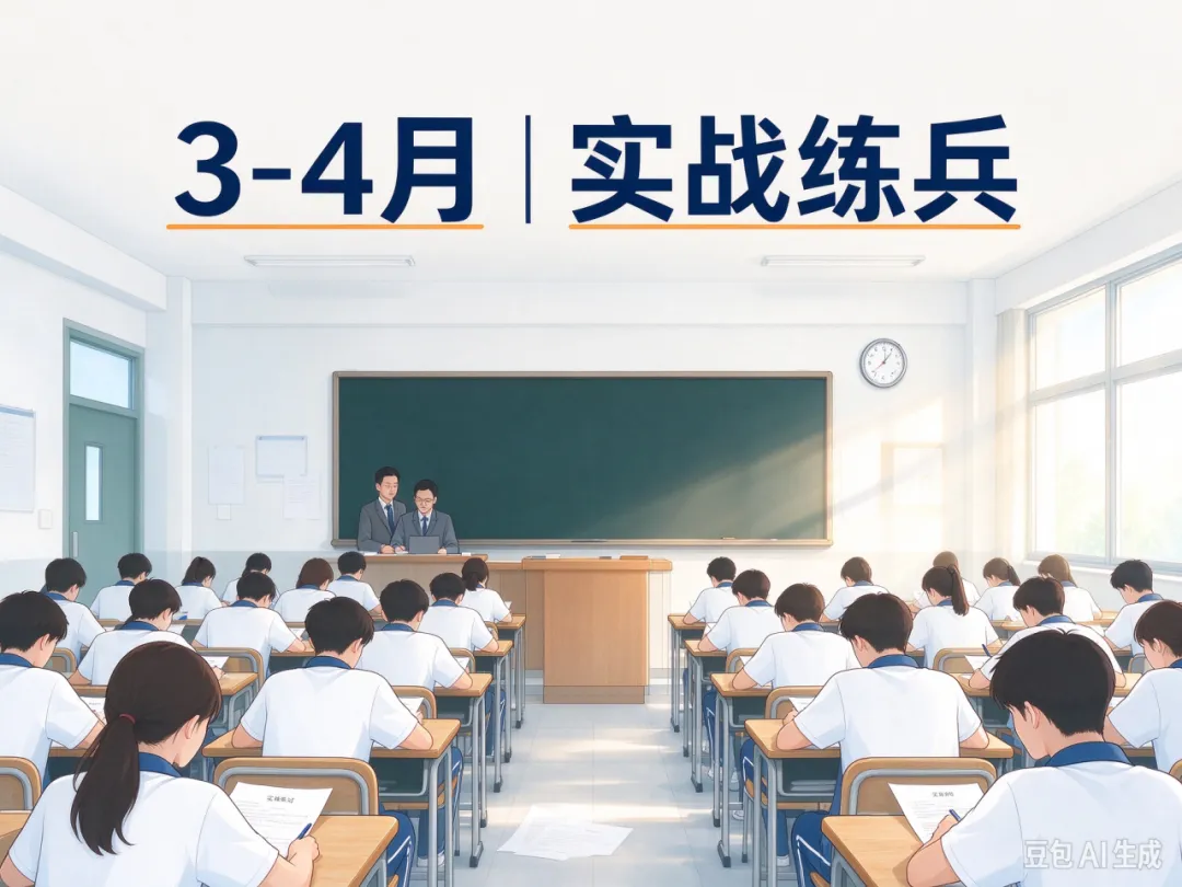 初三最怕 “走一步看一步” |中考备战全周期:读懂5个核心阶段,告别临时抱佛脚-第14张图片-四季读书网