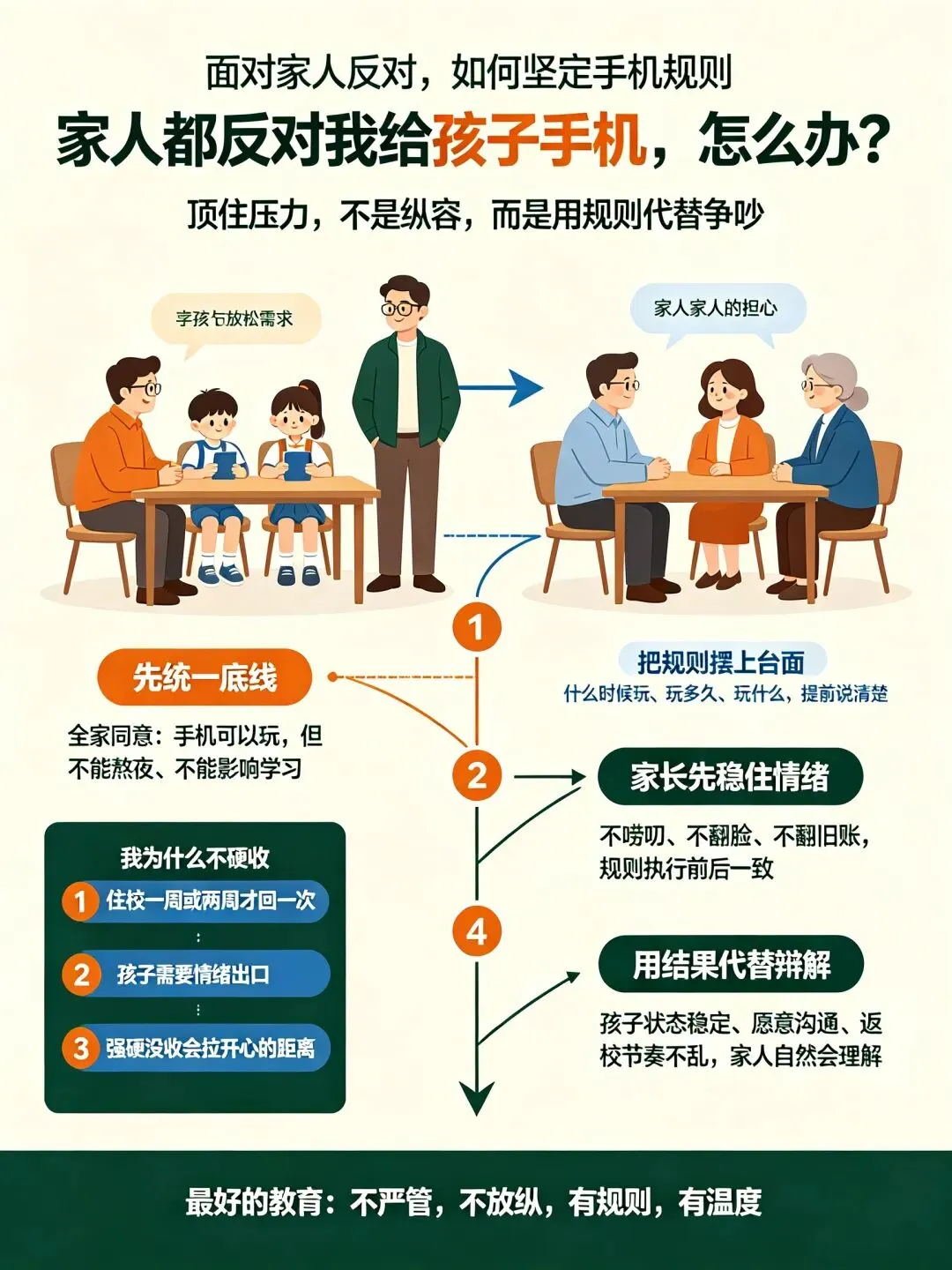 六年级住校一周回、初三住校两周回:孩子手机不用抢、不用断,这样管最省心-第4张图片-四季读书网
