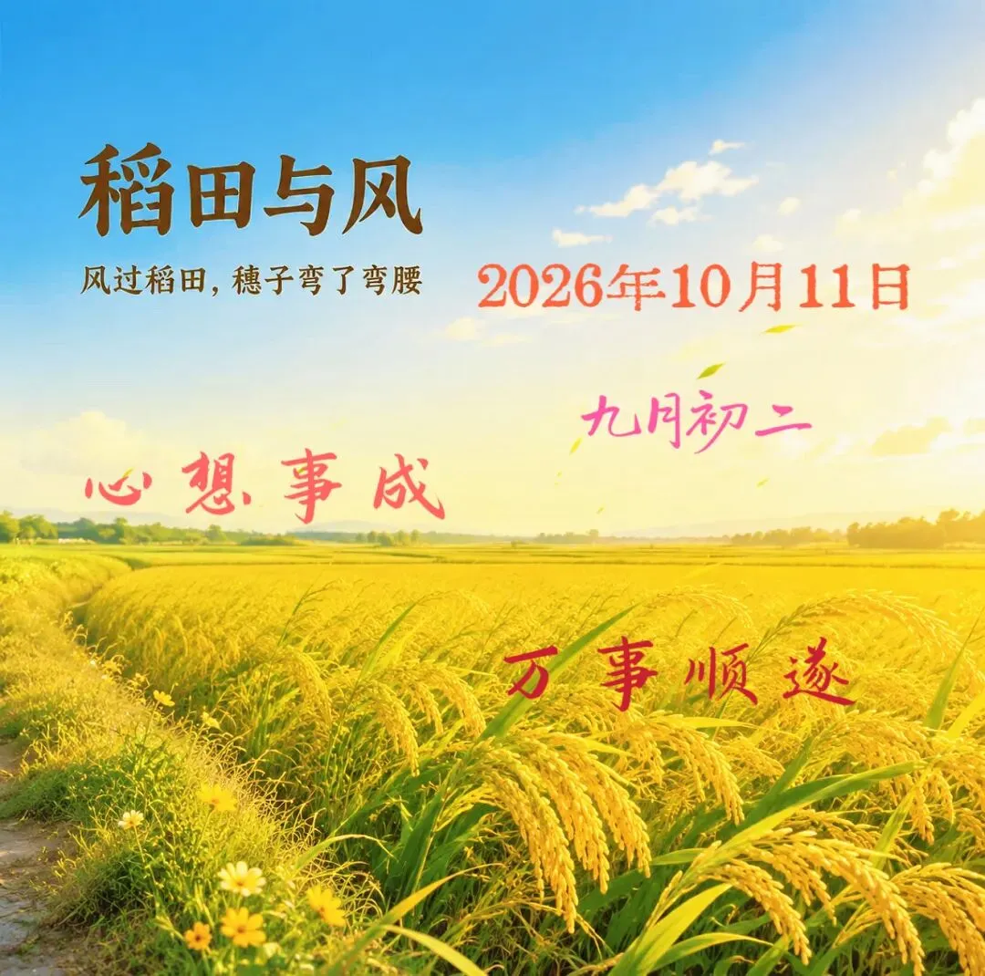 农历九月初二,秋色连波,愿您心宽似海,福寿安康,岁月静好,万事顺遂-第1张图片-四季读书网