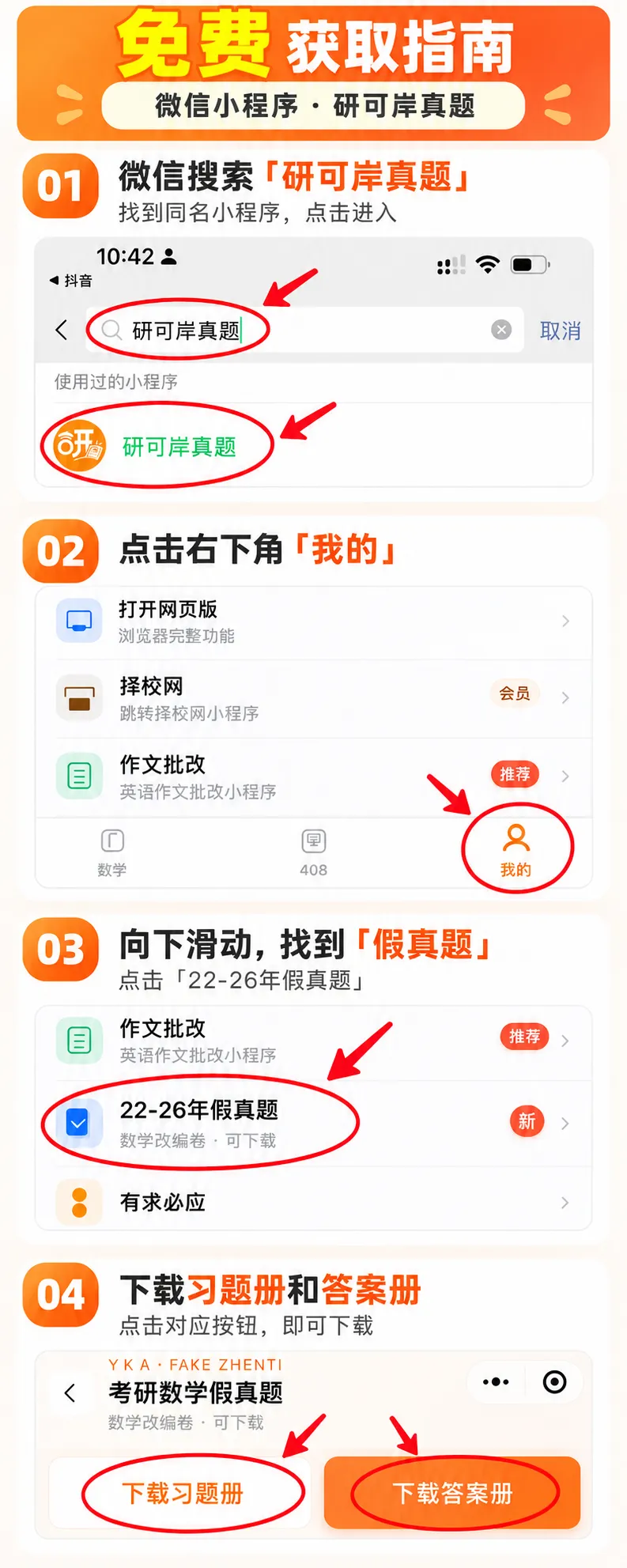 【免费好资料】考研做真题发现全是做过的题怎么办?考研数学假震撼发布!-第10张图片-四季读书网