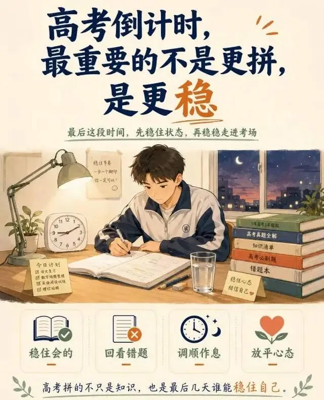 高考前100天,拼的不是努力-第1张图片-四季读书网 高考前100天,拼的不是努力-第1张图片-四季读书网