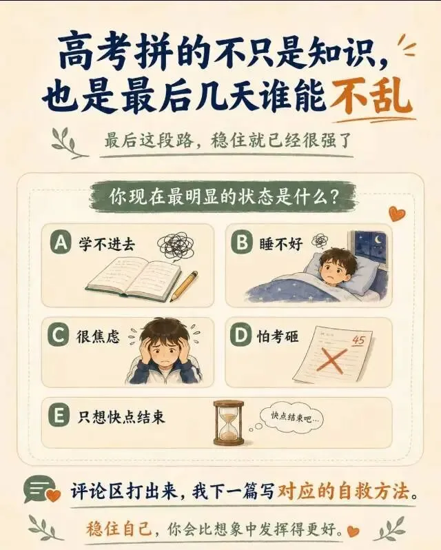 高考前100天,拼的不是努力-第5张图片-四季读书网 高考前100天,拼的不是努力-第5张图片-四季读书网