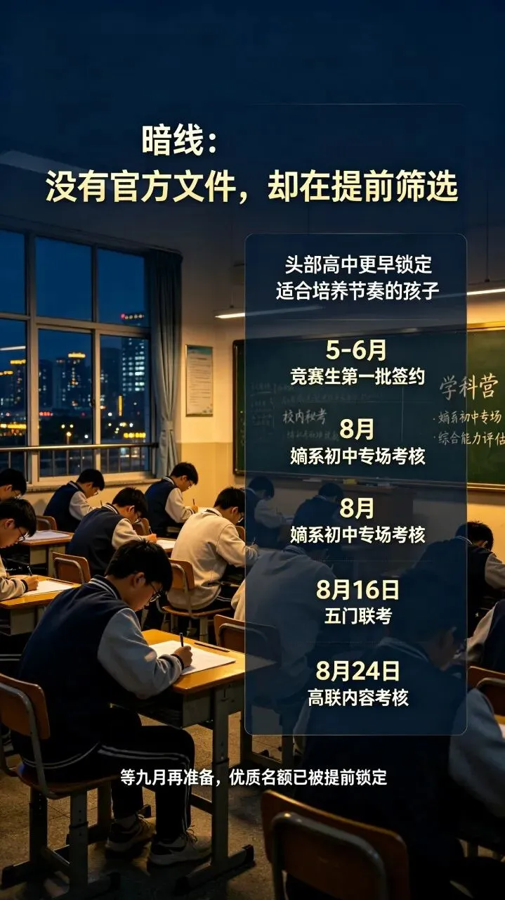 上海中考自招:一条明线,一条暗线,很多家长只看见了一半-第4张图片-四季读书网