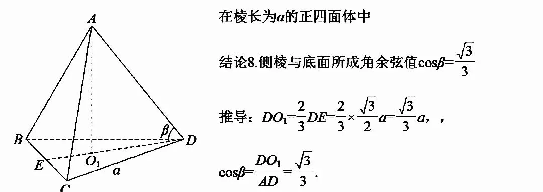 高考数学正四面体中考频最高六大核心结论-第12张图片-四季读书网