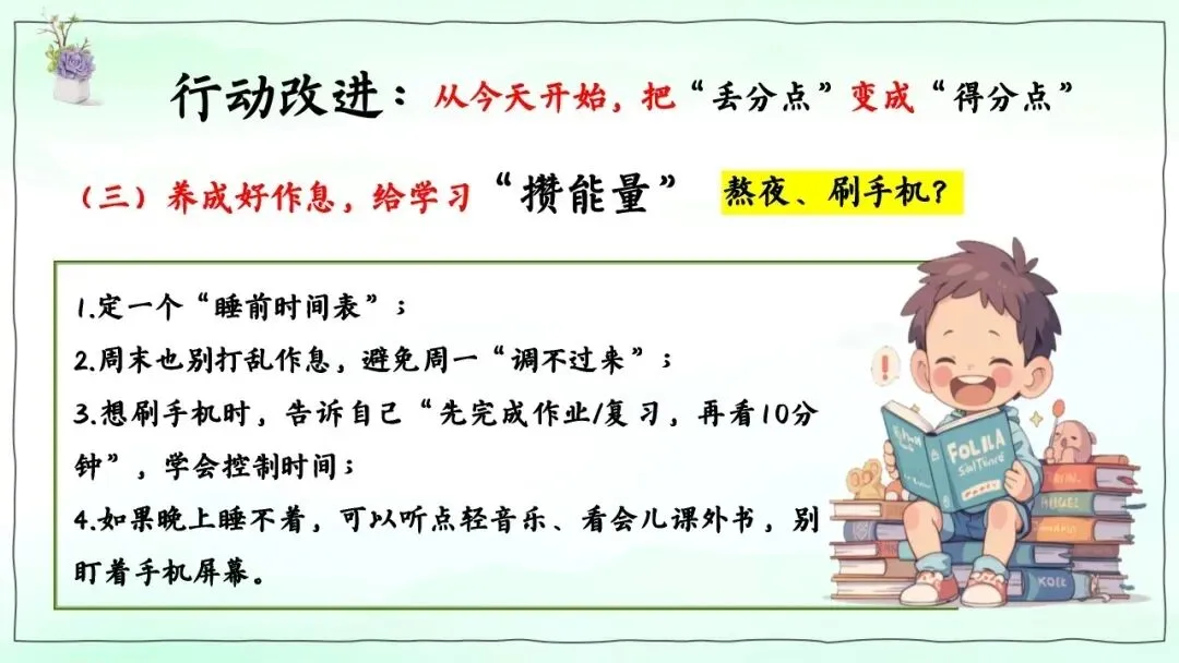 月考/期中考后分析,厉害的班主任都在上这节班会课(附课件)-第17张图片-四季读书网 月考/期中考后分析,厉害的班主任都在上这节班会课(附课件)-第17张图片-四季读书网