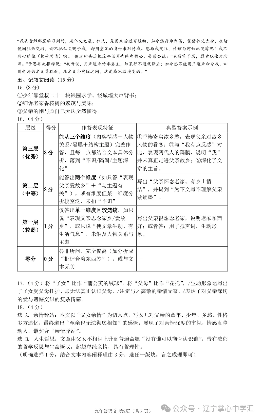 2026年10月大连甘区部分学校初三阶段性测试试卷+答案(附电子版)-第14张图片-四季读书网 2026年10月大连甘区部分学校初三阶段性测试试卷+答案(附电子版)-第14张图片-四季读书网
