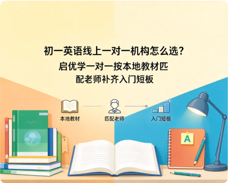 初一英语线上一对一机构怎么选?启优学一对一按本地教材匹配老师补齐入门短板-第1张图片-四季读书网 初一英语线上一对一机构怎么选?启优学一对一按本地教材匹配老师补齐入门短板-第1张图片-四季读书网