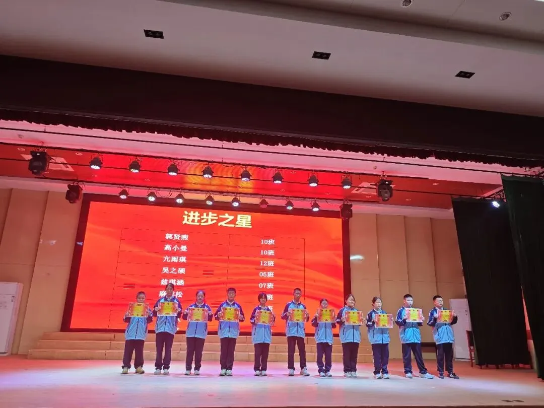 奋楫独行・榜样领航—开发区实验学校初二年级阶段性学习成长表彰大会暨家长会顺利召开-第28张图片-四季读书网