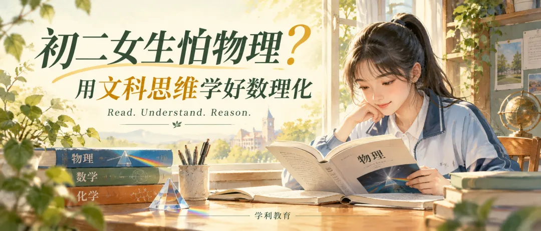 中英双语|初二女生怕物理?用文科思维,找到学好物理的入口 Afraid of Physics in Grade 8? Start with Words and Reasoning-第5张图片-四季读书网