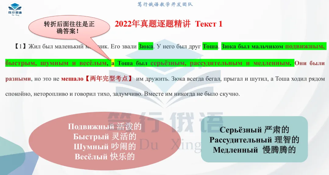阅读正确率上不去?202俄语近3年真题深度解析,两周稳提10分-第1张图片-四季读书网 阅读正确率上不去?202俄语近3年真题深度解析,两周稳提10分-第1张图片-四季读书网