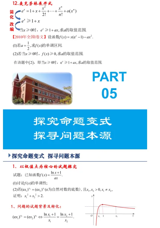 4294高考备考系列20261011——回归问题,探寻本质——高三函数和导数复习备考策略-第26张图片-四季读书网