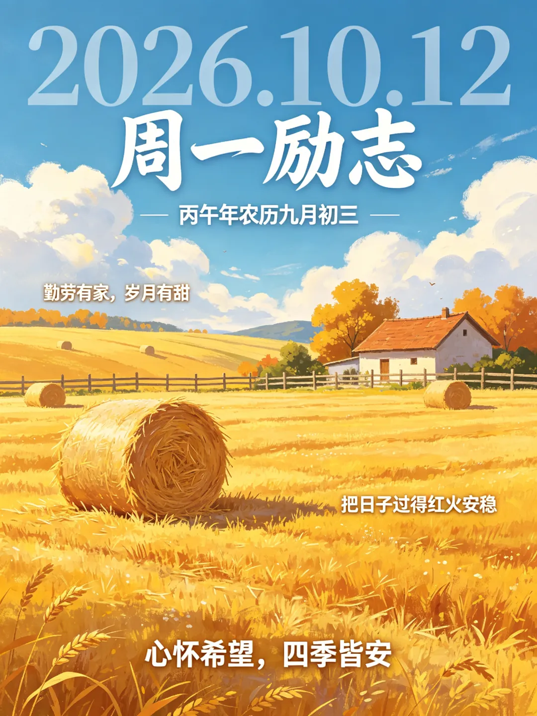 九月初三,秋月初挂,秋意安然-第1张图片-四季读书网