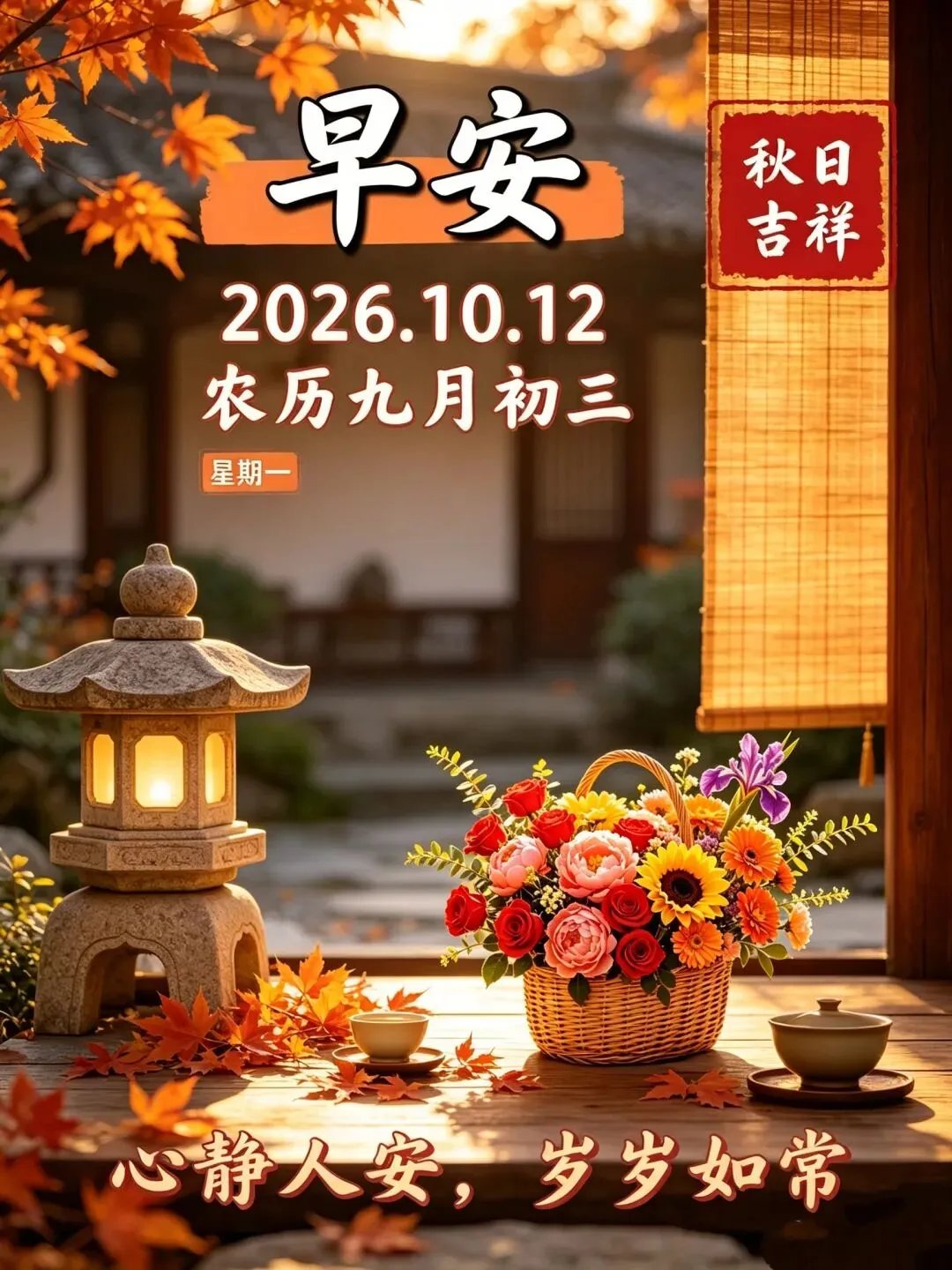 农历九月初三|五谷归仓,心安归处.歇一歇,乐一乐,岁岁安然!-第4张图片-四季读书网