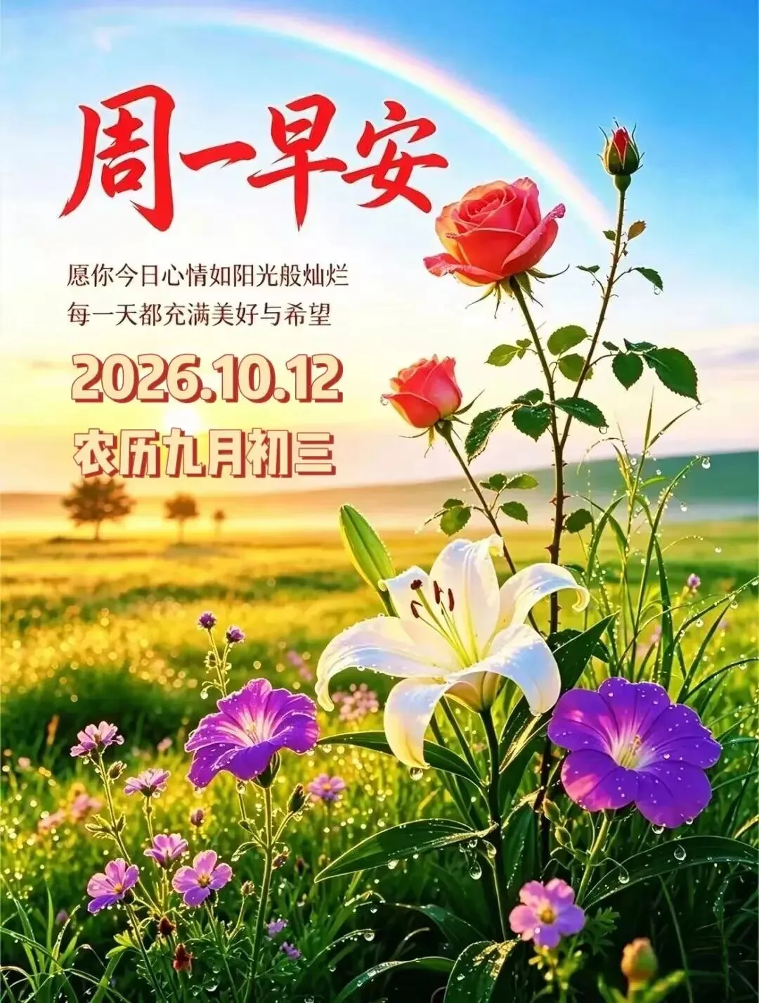 诗词丨九月初三,深秋时节,祝你生活顺畅,所遇皆美好,所愿皆成真,收获满满,活出精彩的人生-第3张图片-四季读书网