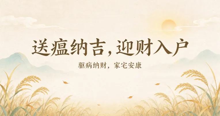 九月初三:送瘟神迎财神,驱病纳财,愿家宅安康,财福双至-第2张图片-四季读书网
