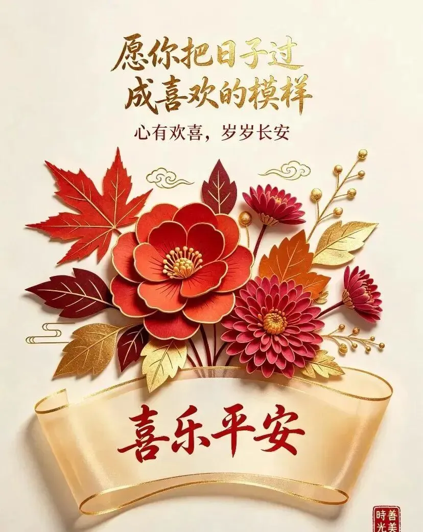 2026年10月12日农历九月初三周一早安,精彩创意祝福语、最新美图精选;愿美好和幸福永远属于您-第6张图片-四季读书网 2026年10月12日农历九月初三周一早安,精彩创意祝福语、最新美图精选;愿美好和幸福永远属于您-第6张图片-四季读书网