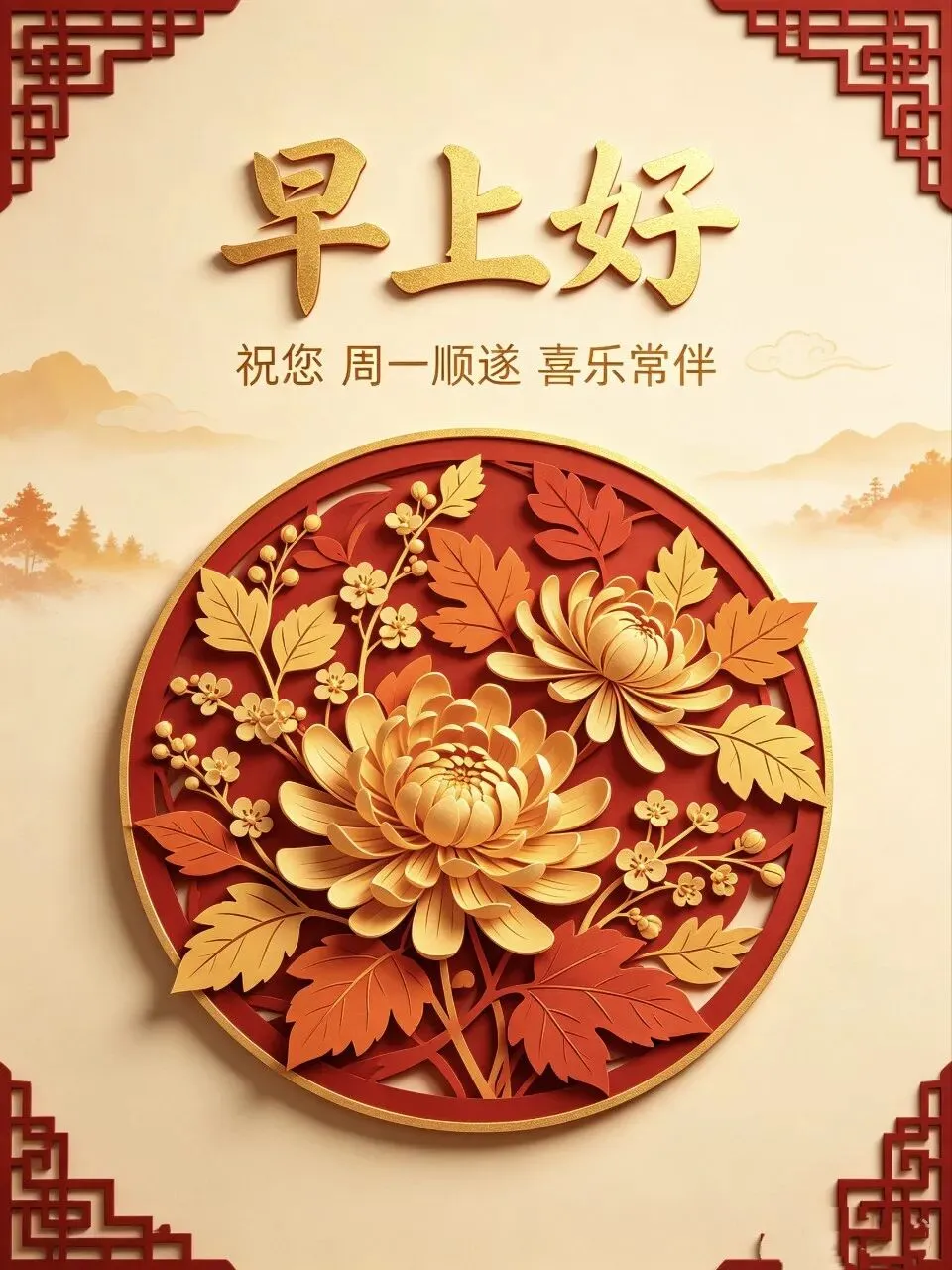 九月初三,霜风渐起,愿君身安体健,岁岁皆得清宁,新周顺遂-第3张图片-四季读书网