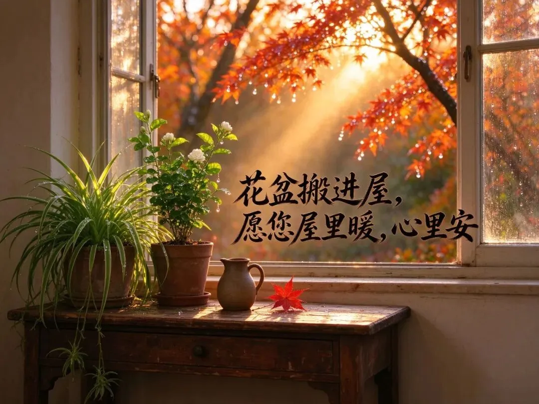 今日农历九月初三,露重月弯,我爷爷说“冷不冷,就看九月初三”,今冬啥光景,看完心里有数-第5张图片-四季读书网