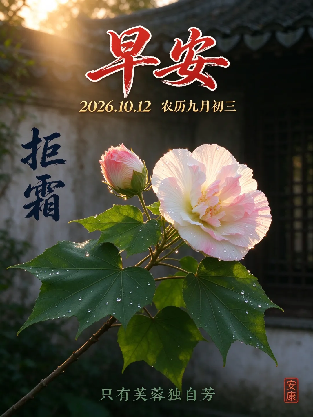 露凉秋深,农历九月初三,添件薄衫,祝愿您饭热茶香,心宽体健,阖家和气,年年有余-第3张图片-四季读书网 露凉秋深,农历九月初三,添件薄衫,祝愿您饭热茶香,心宽体健,阖家和气,年年有余-第3张图片-四季读书网