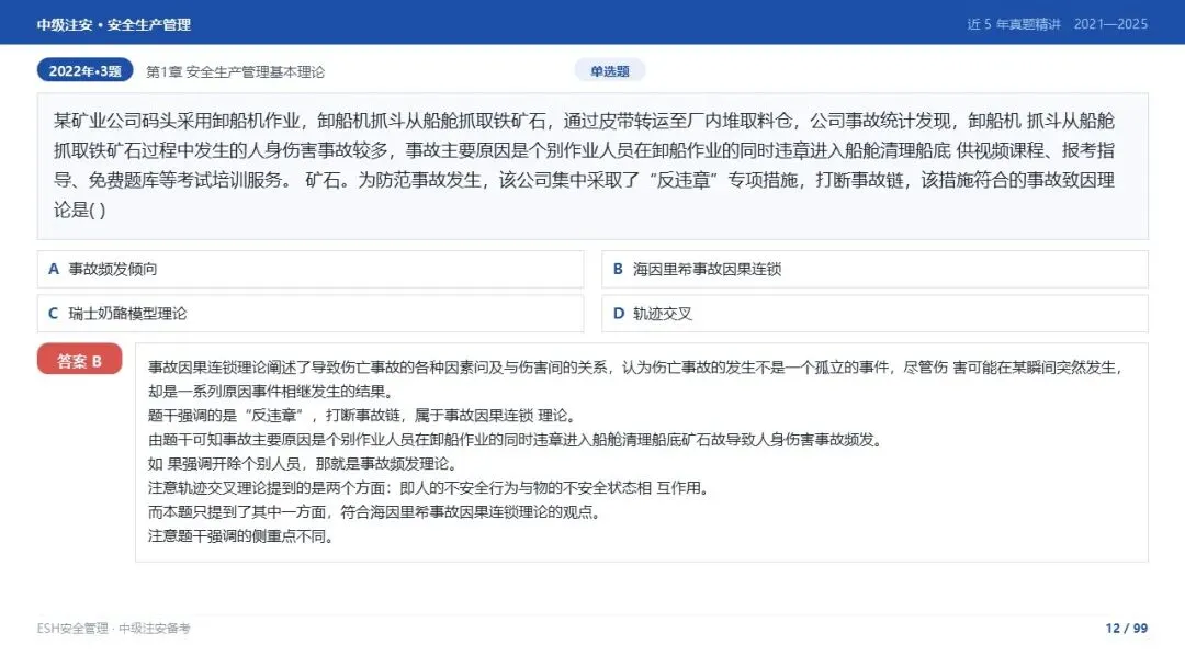 261012-注安管理-近5年真题精讲与考点解析-第12张图片-四季读书网