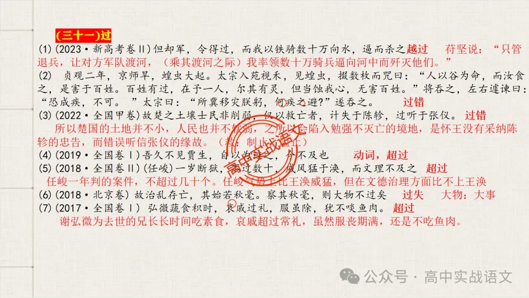 【真题导向】120个文言实词对点真题例句全梳理【以真题为导向,学透实词】-第79张图片-四季读书网