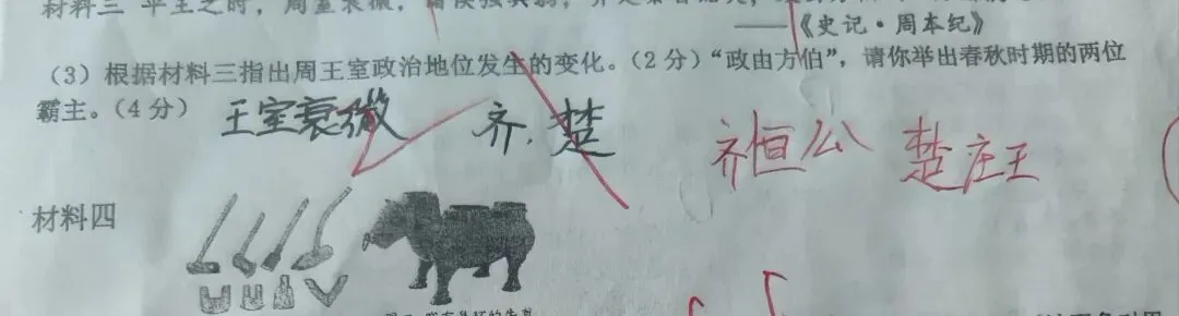 初一月考历史成绩已出!卷面分析:失分的这四个“隐形考点”-第1张图片-四季读书网