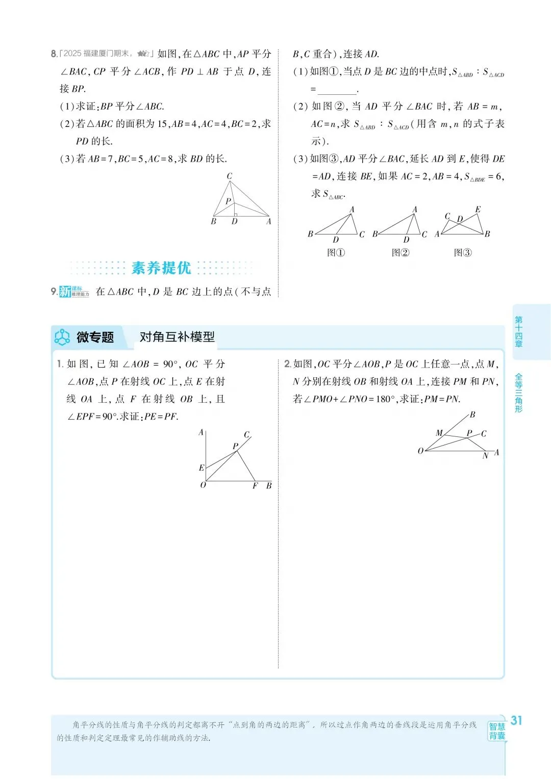 2026秋新版初二八年级上册数学(八年级上册数学全等三角形及其性质)全等判断附解析,可打印-第16张图片-四季读书网