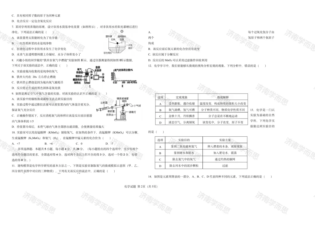 初三第一次月考卷来了:稼轩、海川、实验等 19 所初中学校真题!-第41张图片-四季读书网 初三第一次月考卷来了:稼轩、海川、实验等 19 所初中学校真题!-第41张图片-四季读书网