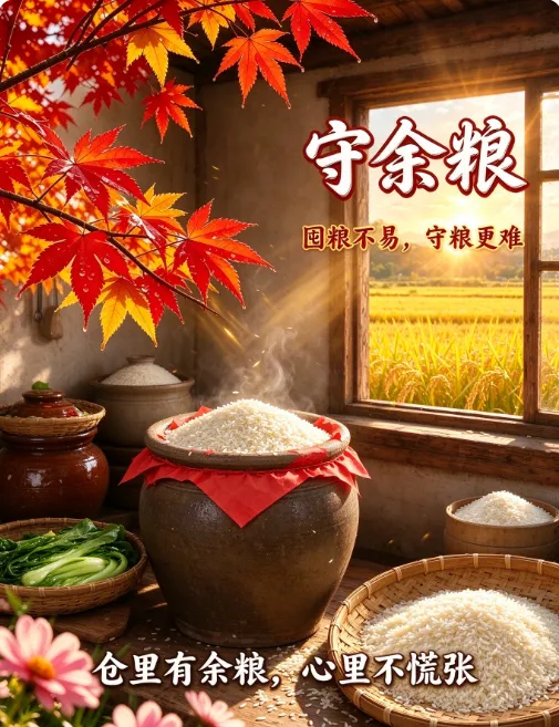 今天,九月初三,记得:1 守余粮、2 息口舌、3 尝秋味,寓意家底有余,岁岁安康-第2张图片-四季读书网 今天,九月初三,记得:1 守余粮、2 息口舌、3 尝秋味,寓意家底有余,岁岁安康-第2张图片-四季读书网