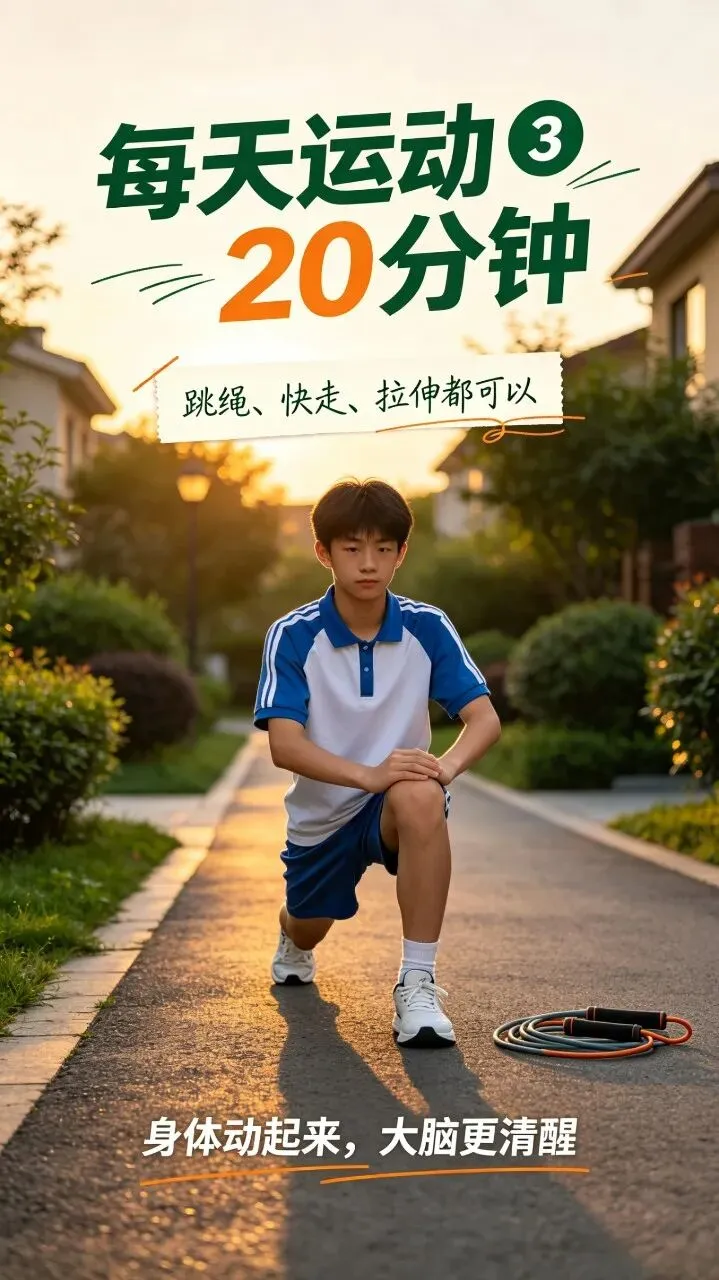 初二作业堆成山,别逼孩子熬夜硬扛,学习和运动本就可以好好平衡-第5张图片-四季读书网