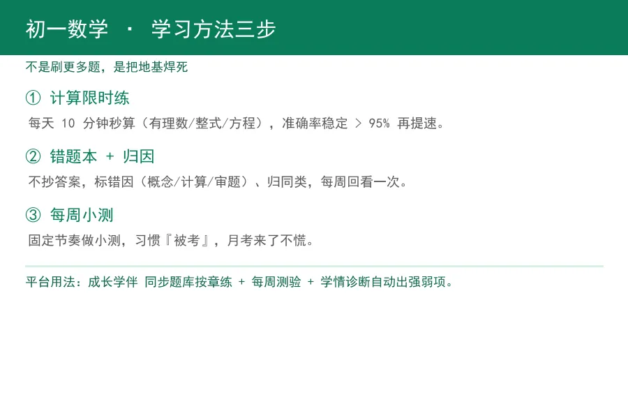 初一数学233个知识点,一半是计算:地基歪了,三年都拧着-第3张图片-四季读书网 初一数学233个知识点,一半是计算:地基歪了,三年都拧着-第3张图片-四季读书网