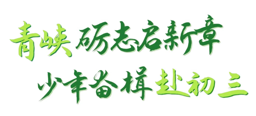青峡砺志启新章 少年奋楫赴初三-第1张图片-四季读书网 青峡砺志启新章 少年奋楫赴初三-第1张图片-四季读书网