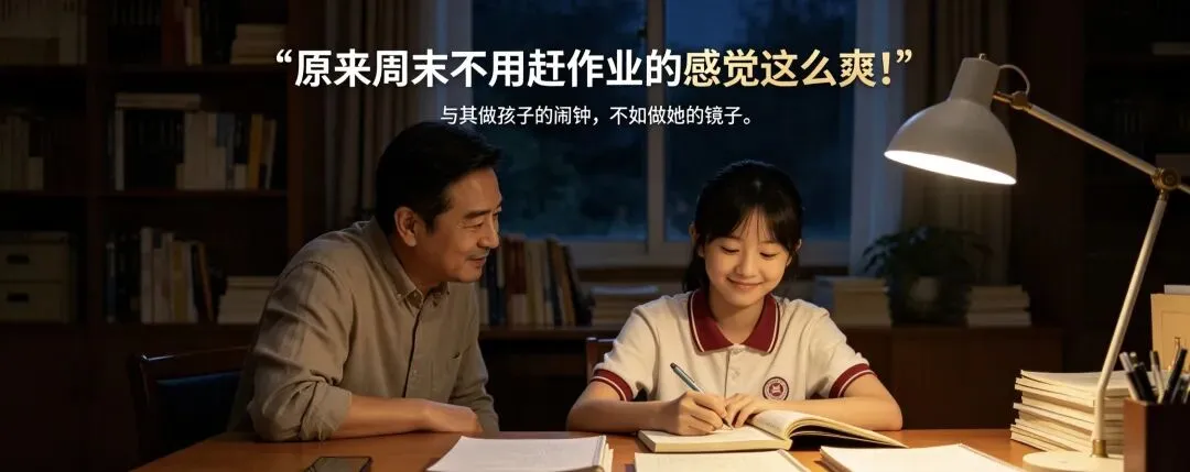 初二女儿聪明却摆烂:我这个爸爸用了一招“装死”,换来她主动学习-第1张图片-四季读书网