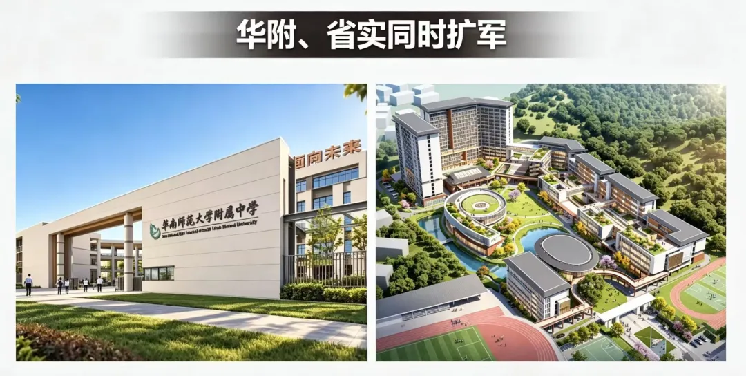 27中考大利好!华附省实新校区明年开学,新增400省属学位-第1张图片-四季读书网 27中考大利好!华附省实新校区明年开学,新增400省属学位-第1张图片-四季读书网