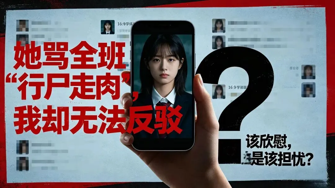 在朋友圈痛骂全班'没教养'的初二女孩,揭开了教育最残酷的遮羞布-第2张图片-四季读书网