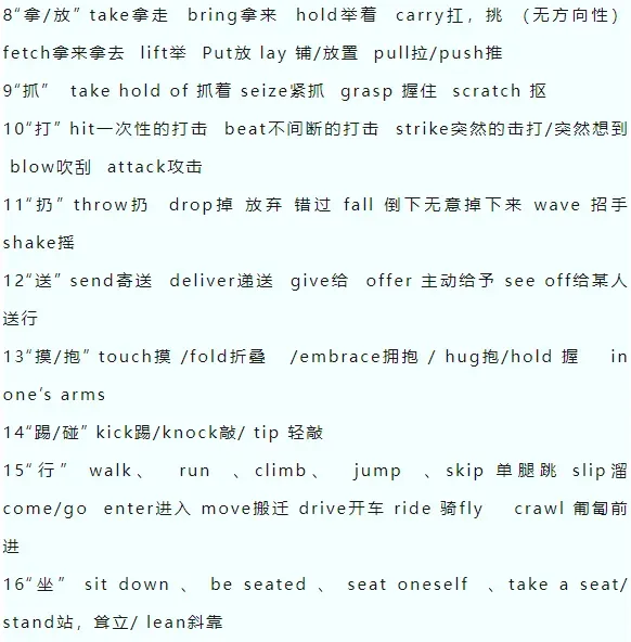 高考英语完形填空高频分类主题词汇归纳-第3张图片-四季读书网