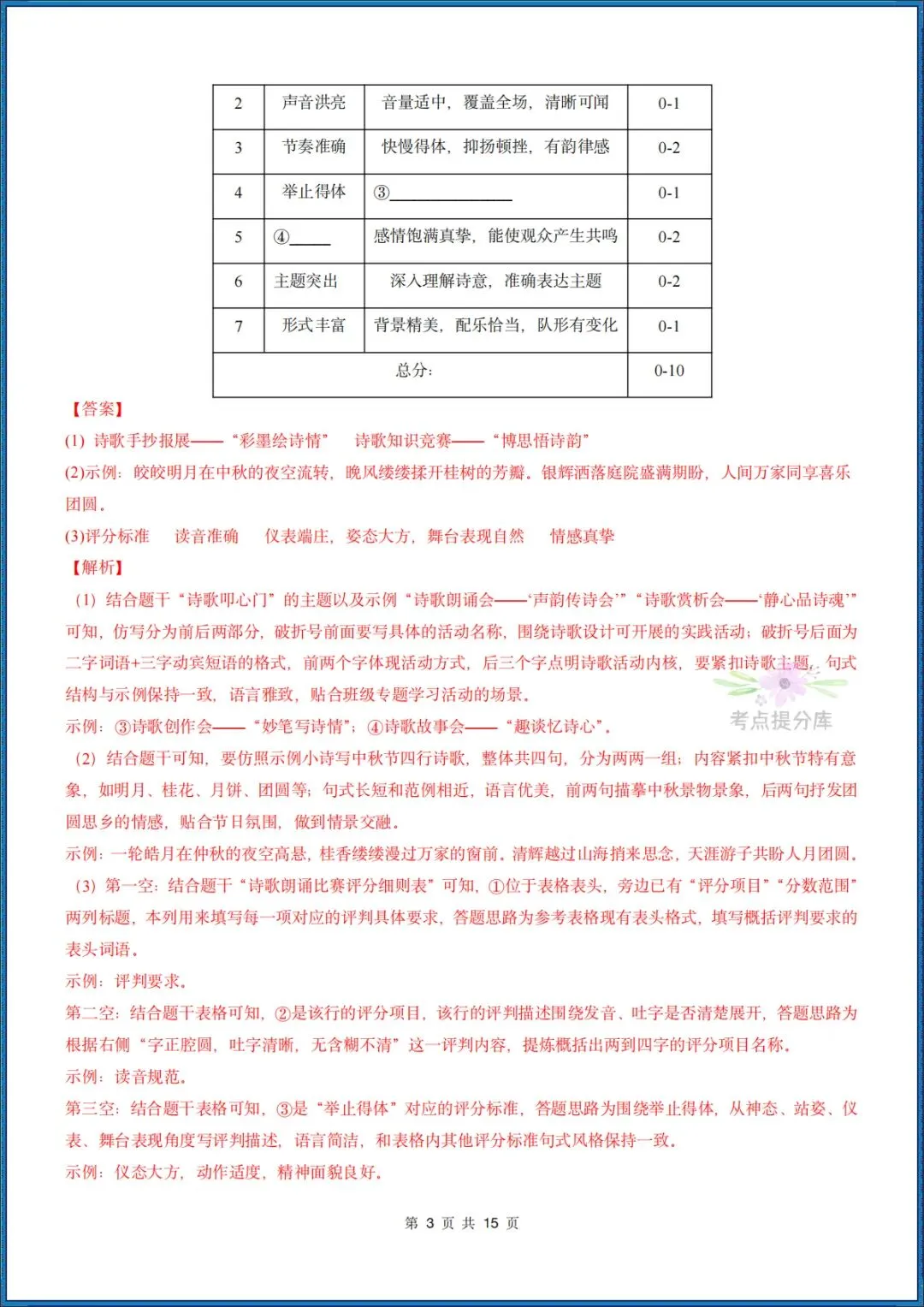 26秋初三 九年级上册语文 《期中模拟测试卷》基础过关+能力提升 共3套 附答案解析 可打印 〈word版可编辑〉-第19张图片-四季读书网 26秋初三 九年级上册语文 《期中模拟测试卷》基础过关+能力提升 共3套 附答案解析 可打印 〈word版可编辑〉-第19张图片-四季读书网