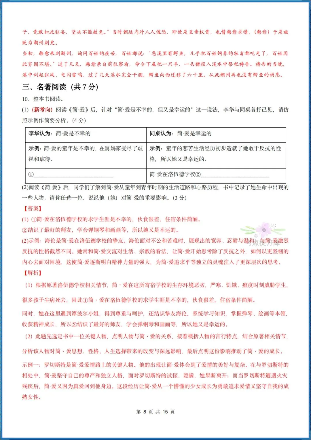 26秋初三 九年级上册语文 《期中模拟测试卷》基础过关+能力提升 共3套 附答案解析 可打印 〈word版可编辑〉-第24张图片-四季读书网 26秋初三 九年级上册语文 《期中模拟测试卷》基础过关+能力提升 共3套 附答案解析 可打印 〈word版可编辑〉-第24张图片-四季读书网