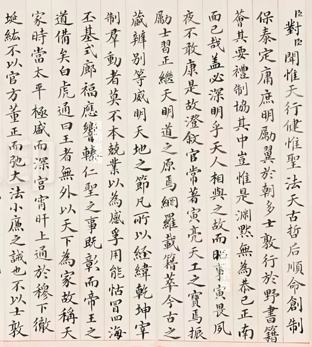 王龙文「殿试卷」零失误的官样楷书-第4张图片-四季读书网 王龙文「殿试卷」零失误的官样楷书-第4张图片-四季读书网